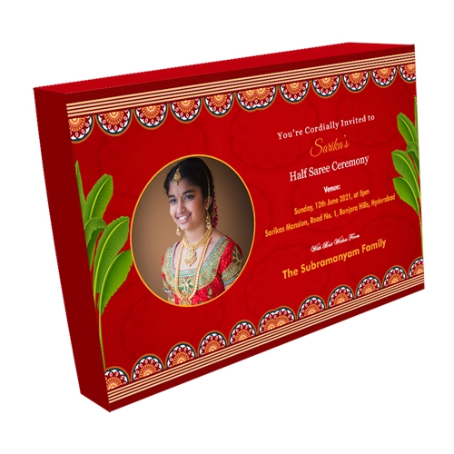 6 + 1 Compartments Standard Gift Box | Sweets or Dry Fruit Bites and Namkeen